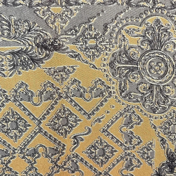 VERO MODA Sadie Twill Patterned Short Tunic Dress Camel Grey Blue Short Sleeve M - Picture 5 of 13